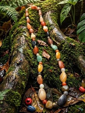 AGATE Bead Necklace